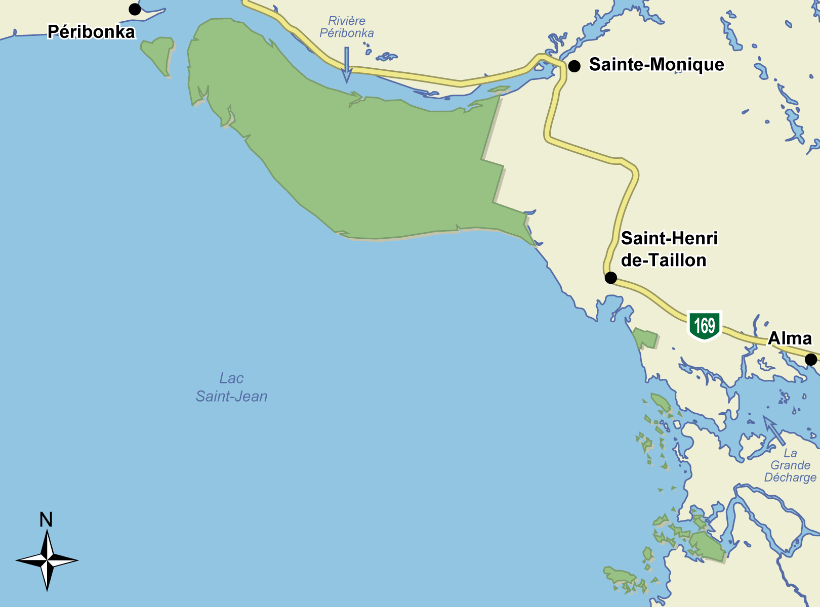 Camping Parc national de la PointeTaillon Sépaq