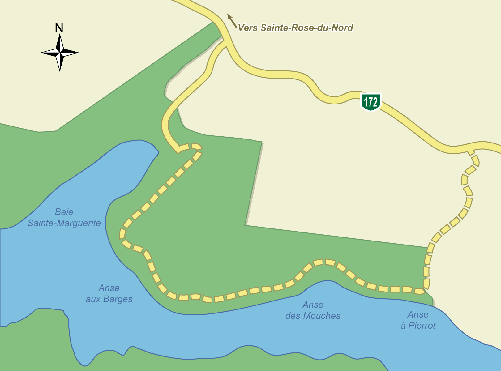 BaieSainteMarguerite Prêtàcamper Parc national du Fjorddu